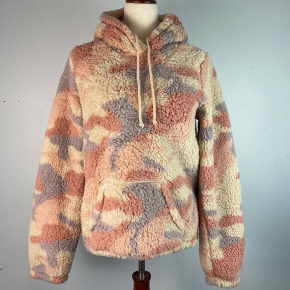 Hollister Pullover Fleece Hoodie Size M EUC - Picture 1 of 8